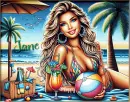Summertime at the beach - Jane 