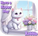 Have a happy day = by Robbie