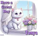 Tonya #2 have a great day.