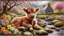 Adorable Highland Cow