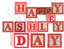 xoxo Ashley Happy Ashley Day xoxo