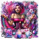 Pink Summer Girl