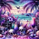 Goth Summer Background