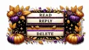Read,Reply,delete