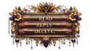 Read,Reply,delete