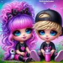 little emo kids