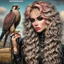 woman with falcon part 2