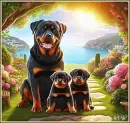 Mum and her Puppies