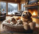 Mum and her Puppies