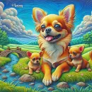 Chihuahua and babies
