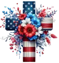 Patriotic Cross