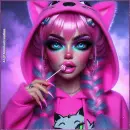 Monster Emo Pink