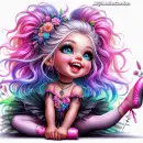 Sweet ballerina series glitter