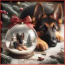 Christmas Shepherd 2