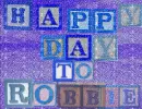 xo Robbie Celebrate Robbie xo