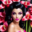beautiful woman portrait