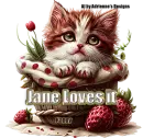 Cute Kitty - Jane loves it 