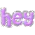 hey - glitter