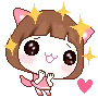 kitty little girl