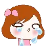 little girl crying