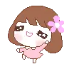little girl dancing