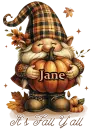 Autumn Gnome - Jane