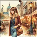 Woman in Autumn