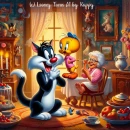Sylvester and Tweety 