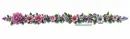 Beautiful summer floral divider