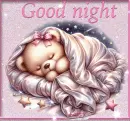 Bear sleeping - Good night