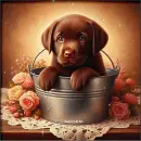 Chocolate Lab - Sofie