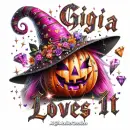 Gigia Loves it for Halloween