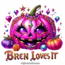 Bren loves it for Halloween