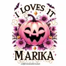 Marika loves it for Halloween