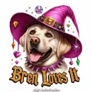Bren loves it for Halloween