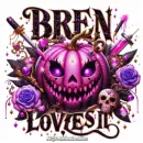 Bren loves it for Halloween