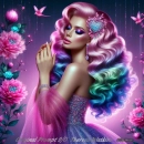 beautiful woman portrait