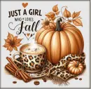 A girl who loves fall