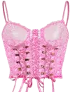 pink corset