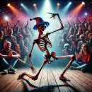 Dancing skeleton, yeah!