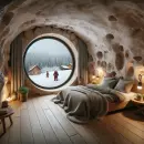 Warm inside, snow outside