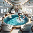 Pool in a plane