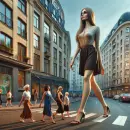 Tall lady