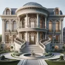 Opulent neoclassical mansion