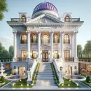 Opulent neoclassical mansion