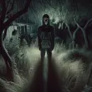 Creepy guy looking at you