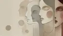 Muted faces wallpaper