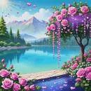 Beautiful Background glitter