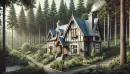 Cottage in the woods