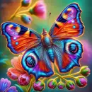 Vibrant butterfly